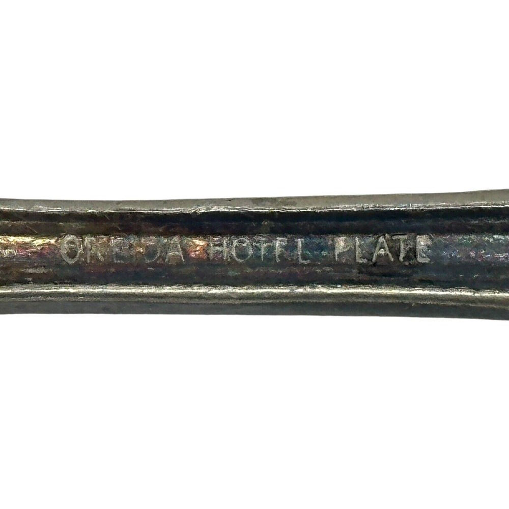 Schrafft's Restaurant Frank G Shattuck Co Spoon 6" Oneida Hotel Plate NY Vintage - Picture 4 of 6